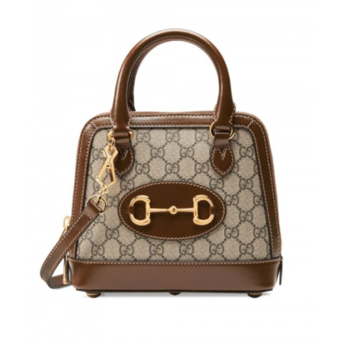 구찌 22SS 1955 홀스빗 미니 탑핸들백 홀스빗 토트백 숄더백 브라운 GUCCI 640716 92TCG 8563 여성