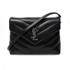 YSL 생로랑 퀼팅 은장 루루 스몰 숄더백 블랙 630951 DV706 1000 여성