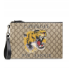 GUCCI 구찌 베스트리에 타이거 프린트 클러치 구찌 호랑이 클러치백 파우치 473904 9CC1N 8666 남/여