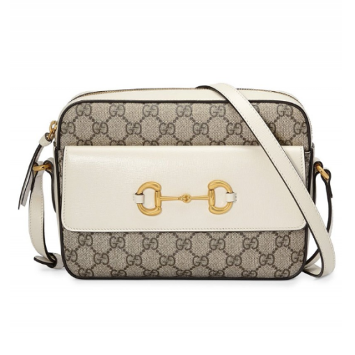 GUCCI 구찌 홀스빗 1955 스몰 숄더백 구찌 홀스빗 숄더백 화이트 645454 92TCG 9761 여성