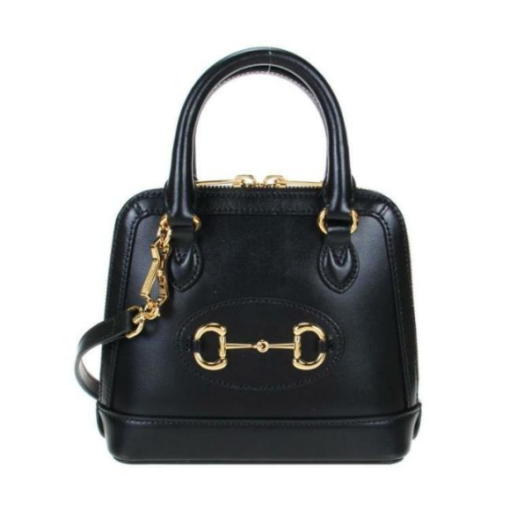 GUCCI 구찌 수프림 1955 홀스빗 미니 탑핸들백 숄더백 블랙 640716 0YK0G 1000 여성