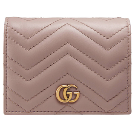 GUCCI 구찌 GG 마몽 마틀라세 카드지갑 카드케이스 누드핑크 466492 DTD1T 5729 여성